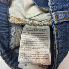 Load image into Gallery viewer, Unisex Cotton On, blue denim jeans, adjustable, GUC, size 2,  