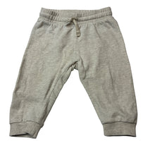 Load image into Gallery viewer, Unisex H&amp;M, beige organic cotton track pants, elasticated, FUC, size 1,  