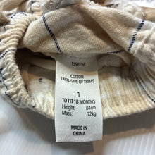 Load image into Gallery viewer, Boys Dymples, checked brushed cotton pants, elasticated, GUC, size 1,  