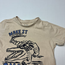 Load image into Gallery viewer, Unisex KID, cotton t-shirt, crocodile, FUC, size 2,  