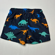 Load image into Gallery viewer, Boys Anko, board shorts, elasticated, dinosaurs, EUC, size 2,  