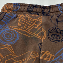 Load image into Gallery viewer, Boys Bright Bots, blue cotton shorts, elasticated, GUC, size 1,  