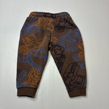 Load image into Gallery viewer, Boys Bright Bots, blue cotton shorts, elasticated, GUC, size 1,  