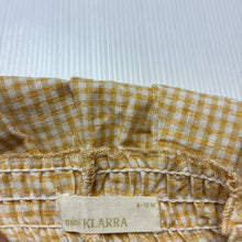 Load image into Gallery viewer, Unisex Dymples, striped ribbed stretch cotton long sleeve top, EUC, size 000,  