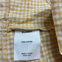 Load image into Gallery viewer, Unisex Dymples, striped ribbed stretch cotton long sleeve top, EUC, size 000,  