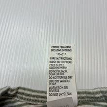 Load image into Gallery viewer, Girls Jamie Kay, ribbed floral organic cotton blend leggings, GUC, size 0,  