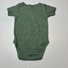 Load image into Gallery viewer, Unisex Baby Berry, grey marle cotton singletsuit, EUC, size 00,  