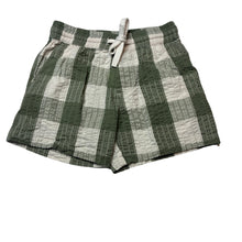 Load image into Gallery viewer, Unisex Target, checked crinkle cotton shorts, elasticated, GUC, size 3,  