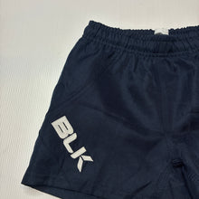 Load image into Gallery viewer, Boys BLK, navy sports shorts, elasticated, EUC, size 6,  