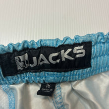 Load image into Gallery viewer, Boys Jacks, lightweight board shorts, elasticated, EUC, size 16,  