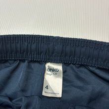 Load image into Gallery viewer, Boys Anko, lightweight board shorts, elasticated, EUC, size 4,  