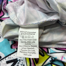Load image into Gallery viewer, Girls Foshan, colourful bike shorts, elasticated, GUC, size 8,  