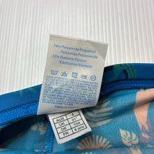 Load image into Gallery viewer, Boys ZOGGS, blue swim shorts, elasticated, *marks back left*, FUC, size 4,  