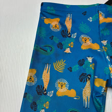 Load image into Gallery viewer, Boys ZOGGS, blue swim shorts, elasticated, *marks back left*, FUC, size 4,  