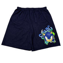 Load image into Gallery viewer, Boys Sonic the Hedgehog, blue lightweight pyjama shorts, GUC, size 14,  