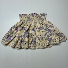 Load image into Gallery viewer, Girls David Jones, floral viscose skirt, elasticated, GUC, size 6,  