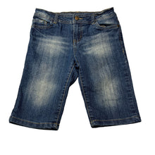 Load image into Gallery viewer, Girls Emerson, denim jean shorts, adjustable, GUC, size 10,  