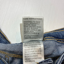 Load image into Gallery viewer, Girls Emerson, denim jean shorts, adjustable, GUC, size 10,  