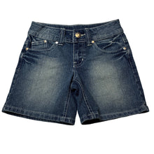 Load image into Gallery viewer, Girls Target, denim jean shorts, adjustable, GUC, size 6,  