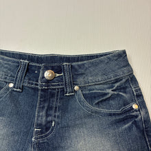 Load image into Gallery viewer, Girls Target, denim jean shorts, adjustable, GUC, size 6,  