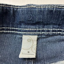 Load image into Gallery viewer, Girls Target, denim jean shorts, adjustable, GUC, size 6,  