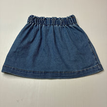 Load image into Gallery viewer, Girls Seed, denim skirt, elasticated, heart pockets, GUC, size 8,  