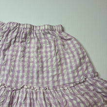 Load image into Gallery viewer, Girls Anko, checked cotton skirt, elasticated, GUC, size 8,  