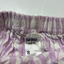 Load image into Gallery viewer, Girls Anko, checked cotton skirt, elasticated, GUC, size 8,  