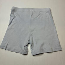 Load image into Gallery viewer, Girls H&amp;M, blue bike shorts, elasticated, GUC, size 10,  