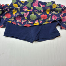 Load image into Gallery viewer, Girls Target, stretch cotton skirt, built-in shorts, elasticated, GUC, size 6,  