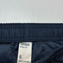 Load image into Gallery viewer, Boys Anko, blue board shorts, elasticated, EUC, size 5,  