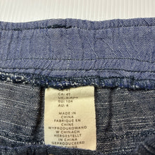 Load image into Gallery viewer, Boys blue, shorts, elasticated, *missing back pocket button*, FUC, size 4,  