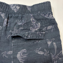 Load image into Gallery viewer, Boys blue, shorts, elasticated, *missing back pocket button*, FUC, size 4,  