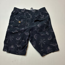 Load image into Gallery viewer, Boys blue, shorts, elasticated, *missing back pocket button*, FUC, size 4,  