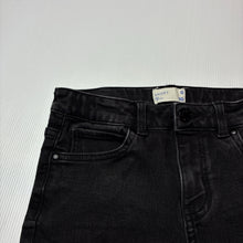 Load image into Gallery viewer, Unisex Target, stretch denim jean shorts, adjustable, GUC, size 10,  