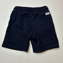 Load image into Gallery viewer, Boys Target, blue stretch cotton shorts, elasticated, GUC, size 5,  