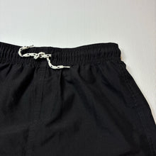 Load image into Gallery viewer, Unisex Anko, black lightweight board shorts, elasticated, EUC, size 12,  