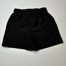 Load image into Gallery viewer, Unisex Anko, black lightweight board shorts, elasticated, EUC, size 12,  