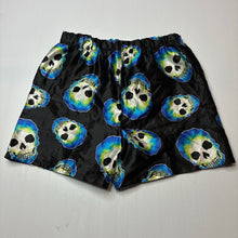 Load image into Gallery viewer, Boys Tilt, pyjama shorts, elasticated, skulls, EUC, size 10,  