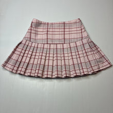 Load image into Gallery viewer, Girls Harvard University, pink check skirt, adjustable, EUC, size 3,  