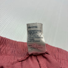 Load image into Gallery viewer, Girls Anko, pink cotton shorts, elasticated, GUC, size 10,  