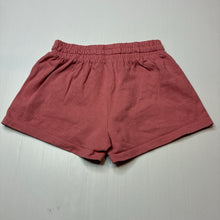 Load image into Gallery viewer, Girls Anko, pink cotton shorts, elasticated, GUC, size 10,  