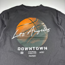 Load image into Gallery viewer, Boys Anko, grey cotton t-shirt, basketball, EUC, size 14,  