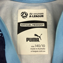 Load image into Gallery viewer, Unisex PUMA, Hyundai A-League Sydney FC sports top, GUC, size 10,  
