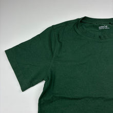 Load image into Gallery viewer, Unisex Anko, plain green cotton t-shirt, FUC, size 12,  