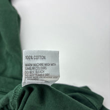 Load image into Gallery viewer, Unisex Anko, plain green cotton t-shirt, FUC, size 12,  