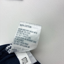 Load image into Gallery viewer, Unisex Anko, navy cotton Christmas tee/top, GUC, size 10,  
