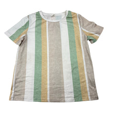 Load image into Gallery viewer, Unisex SHEIN, soft feel striped tee / top, GUC, size 7,  