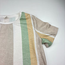 Load image into Gallery viewer, Unisex SHEIN, soft feel striped tee / top, GUC, size 7,  