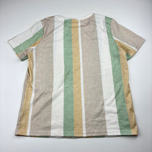 Load image into Gallery viewer, Unisex SHEIN, soft feel striped tee / top, GUC, size 7,  